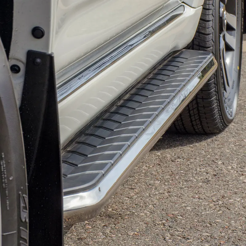 Aries 2051037 Aerotread 70-Inch Polished Stainless Steel Suv Running Boards, Select Nissan Rogue 1