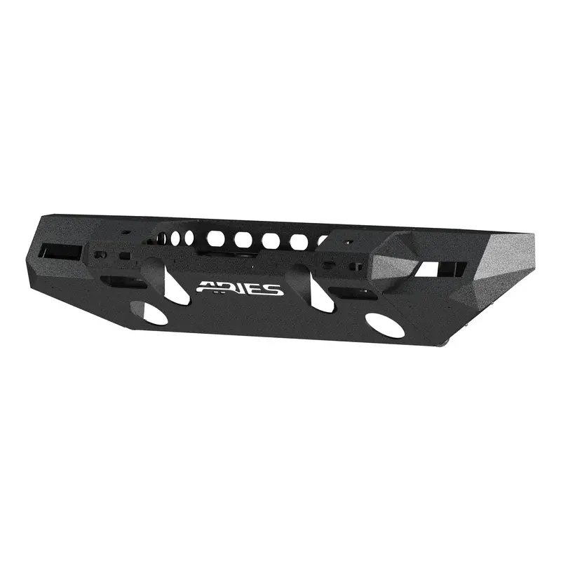 Aries 2082076 Trailchaser Black Aluminum Jeep Wrangler Jl Front Bumper With Winch Mount 1