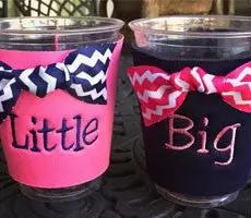 Big/Little Solo Cup Koozie Set 1