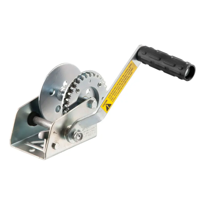 Curt 29404 Hand Winch / Boat Trailer Winch, 1,200 Lbs. Capacity 1