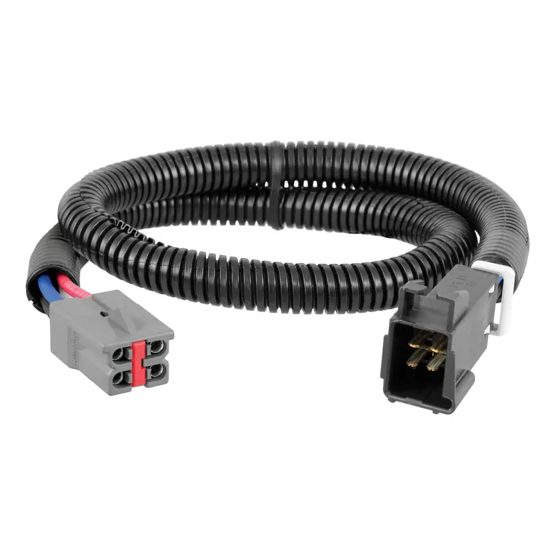 Curt 51313 Quick Plug Electric Trailer Brake Controller Wiring Harness For Select Ford Bronco, Ford F-Series Trucks 1