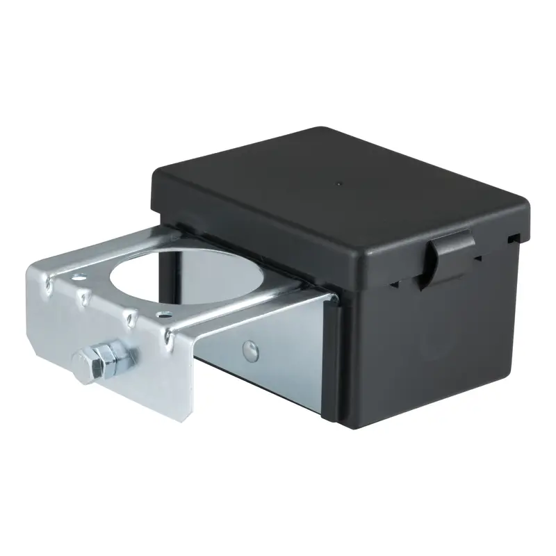 Curt 52029 5-Inch X 3-1/4-Inch X 3-7/8-Inch Lockable Breakaway Battery Case With Metal Bracket 1