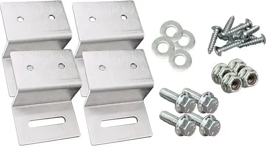Gp-Mh-4: Solar Panel Mounting Hardware Bag - Set Of 4 1