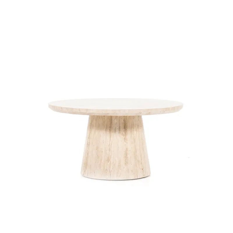 Salontafel In Travertin Aimé - 70Cm 1