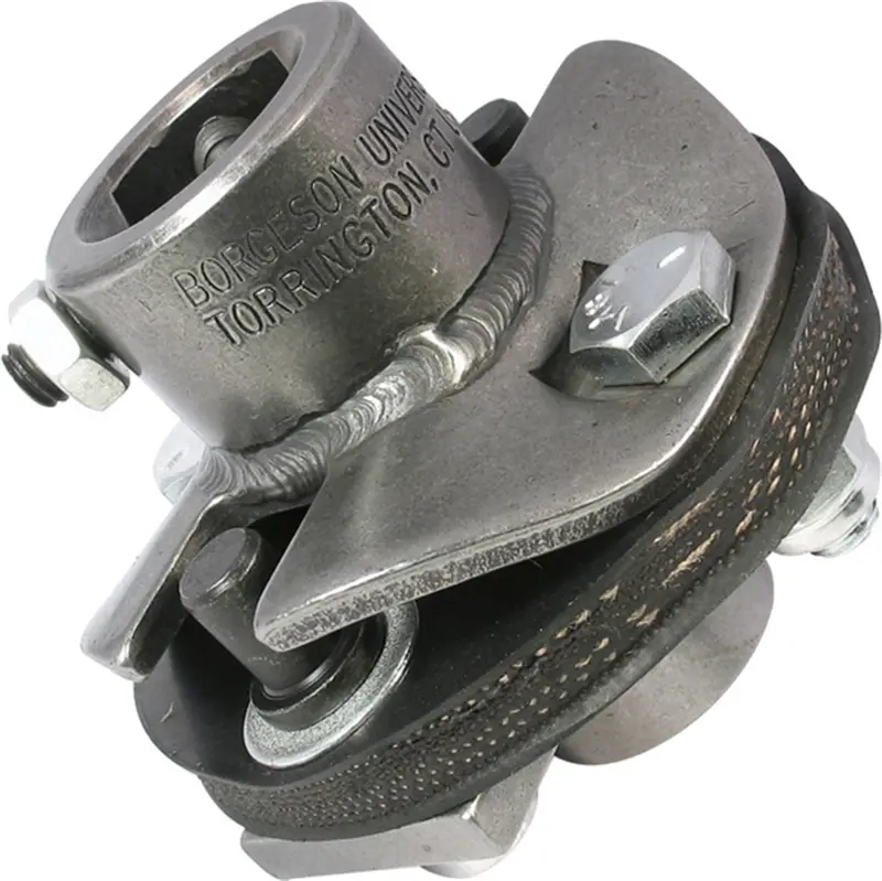 Borgeson 054649 Oem-Style Steering Coupler — 17Mm Double-Diameter To 3/4In Double-Diameter Rag Joint 1