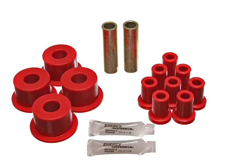 Energy Suspension 5.2106R Polyurethane Leaf Spring Bushing Kit — Rear Suspension Upgrade 1