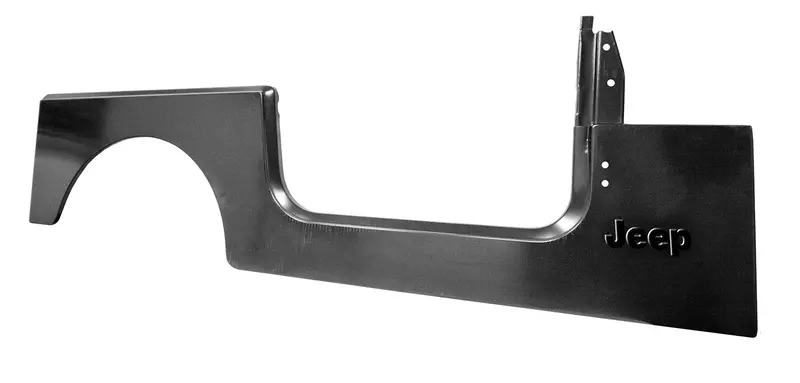 Omix-Ada Dmc-8133338 Right-Side Stamped Jeep Logo Side Panel – Mopar-Licensed Restoration Part 1