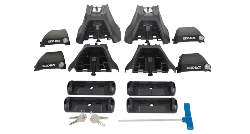 Rhino-Rack Vortex 2500 Roof Rack System – Low-Profile Aero Design 1
