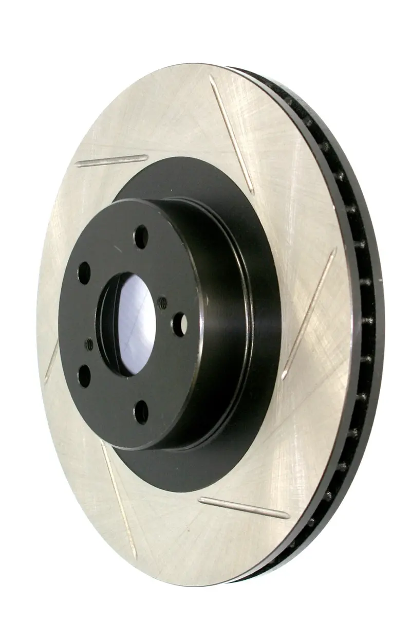 Stoptech Sport Slotted Front Brake Rotor – Right-Side Replacement, High-Performance Cast Iron (126.04004Sr) 1